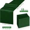 KAHEIGN 12 Pieces Table Runner Satin Table Runner Set, 30