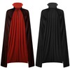 Mainfini Mens Vampire Cape Mardi Gras Adult Costume Cloak Medieval