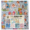 Decoupage Paper Pack (24 Sheets 6"x6") Baby Newborn FLONZ Vintage