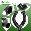 YiEC ZAN 75mm Diesel Heater Pipe Duct Vent Kit with