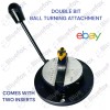 BLUE FOX TOOLS 2" Double Bit Ball Turning Attachment For