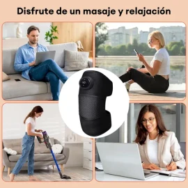 Rodillera Eléctrica Con Masaje Vibración Térmico 3 En 1