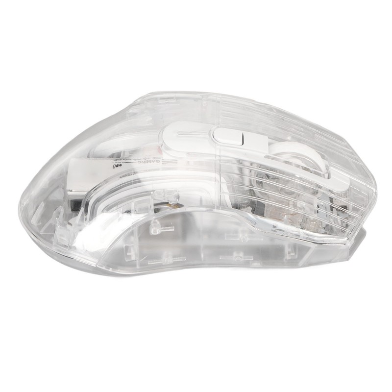 Gaming Mouse 2.4G Wireless Bluetooth Wired USB Transparent 3 Mode