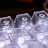 119 Keys Transaprent Forged Carbon Keycaps for Cherry Mx Switches