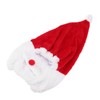 Christmas Helmet Cover Plush Scratch Proof Motorcycle Helmet Hat for