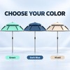 YUZHIYUAN UPF 50+ Fishing Umbrella, Portable Telescopic Beach Sunshade with