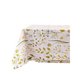 Yourmantel 100% algodón, perfecto para el hogar, restaurantes, cafeterías, ideal para cenas diarias, picnics y ocasiones especiales (patrón de diente de león, 60 x 104), elegante y duradero