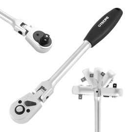 TECPO Ratchet 3/8 Inch Reversible Ratchet Joint Ratchet 72 Teeth Ratchet Wrench Car