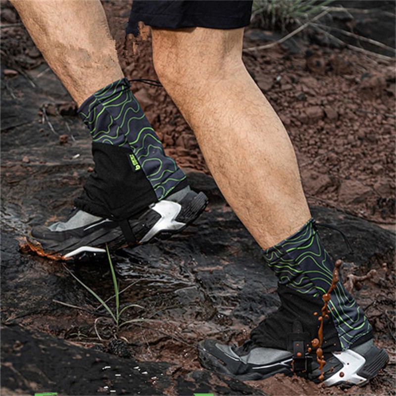 Uniqox Gaiter for Climbing, Waterproof, Breathable, Adjustable, Lightweight, Short Gaiter,
