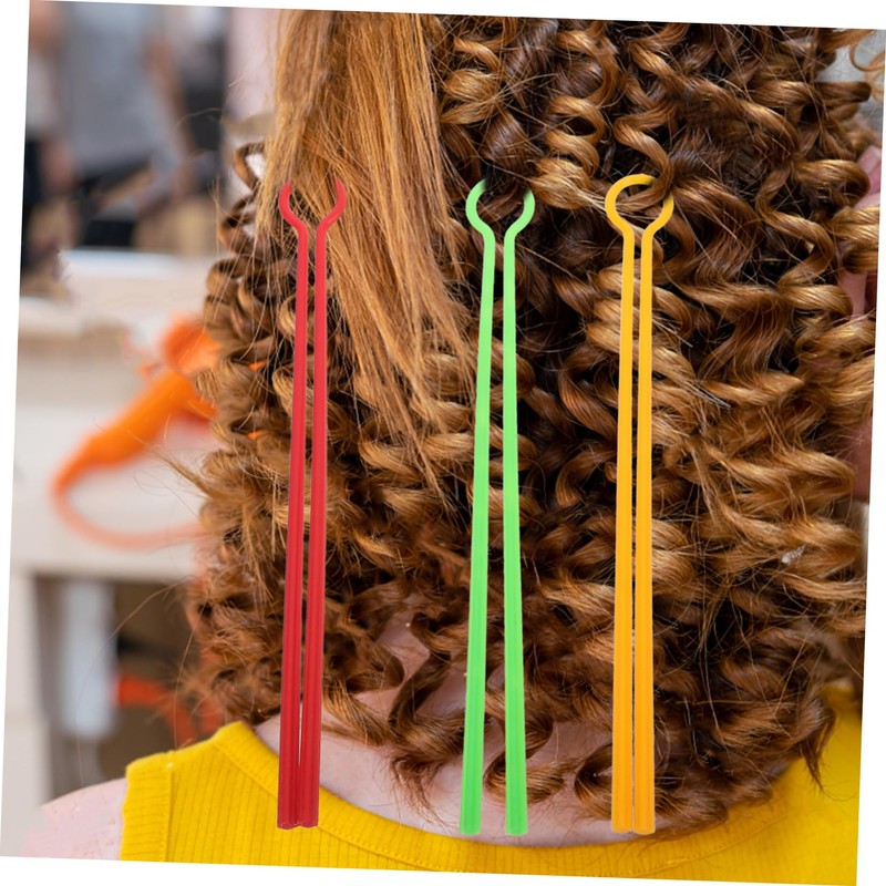 TOVINANNA 35pcs Portable Hair Curlers Perm Rods for Curls Styling