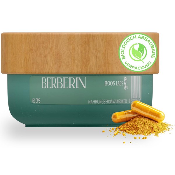 BOOS LABS BOOS LABS Berberin I 500mg I 150 vegane