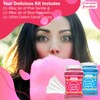 Cotton Candy Floss Sugar -Pink Vanilla and Blue Raspberry /3lb