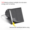 Wind Spinner Motor Solar Powered Mobile Rotating Hanging Ornament Outdoor