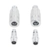 Air Hose Fittings 2 External Connection 2 External Plug 3/8