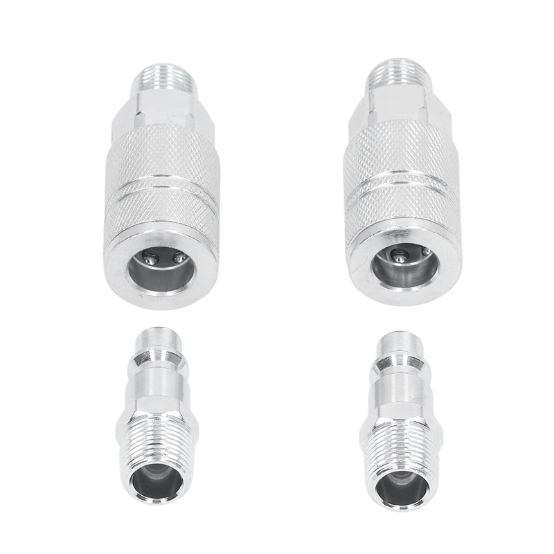 Air Hose Fittings 2 External Connection 2 External Plug 3/8