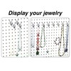 Right Arrange Steel Pegboard Hooks 50-Pack 1in J-Hook, Black -