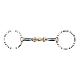 Shires Blaue Süße Eisen Losen Ring Bit Mit Raute 5 1/2"