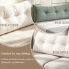 Couch Wedge Headboard Pillow,Twin Triangle Pillows for Headboard,Back Rest Pillow