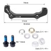 Kigauru Bicycle Disc Brake Mount Bracket Aluminum Alloy Brake Mount