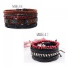 Veraly Pulsera Cuero Boho Vintage Multicapa Caballero Variedad