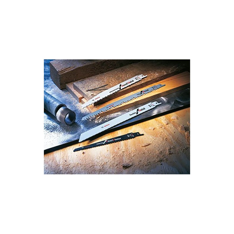 Bosch Professional 25 Stück Säbelsägeblatt S 3456 XF Progressor for