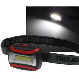 ChiliTec LED Head Torch Jogger Light with Headband 3 Watt 3 Light Modes