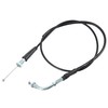 A ABSOPRO Motorcycle Throttle Cable Replacement Black