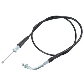 A ABSOPRO Motorcycle Throttle Cable Replacement Black