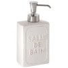 Gedy Vivienne Soap Dispenser, Ceramic, White, One Size