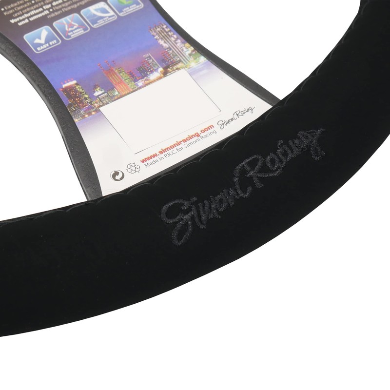 Simoni Racing SR CVT27R 37-39 cm Steering Wheel Cover Black/Red
