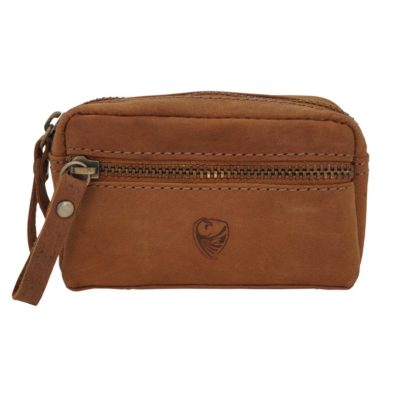 GERMANUS Leather Key Case Key Case Key Fob 4051, light