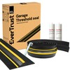 EverTrust Garage Threshold Seal Strip. Weatherproof EPDM Rubber Strip Replacement