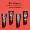 Hello Activated Charcoal Epic Teeth Whitening Fluoride Toothpaste, Fresh Mint