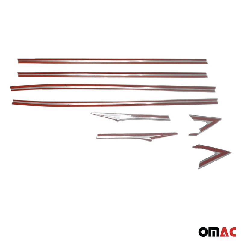 OMAC Window Molding Trim Streamer for Honda Civic 2016-2021 Sedan