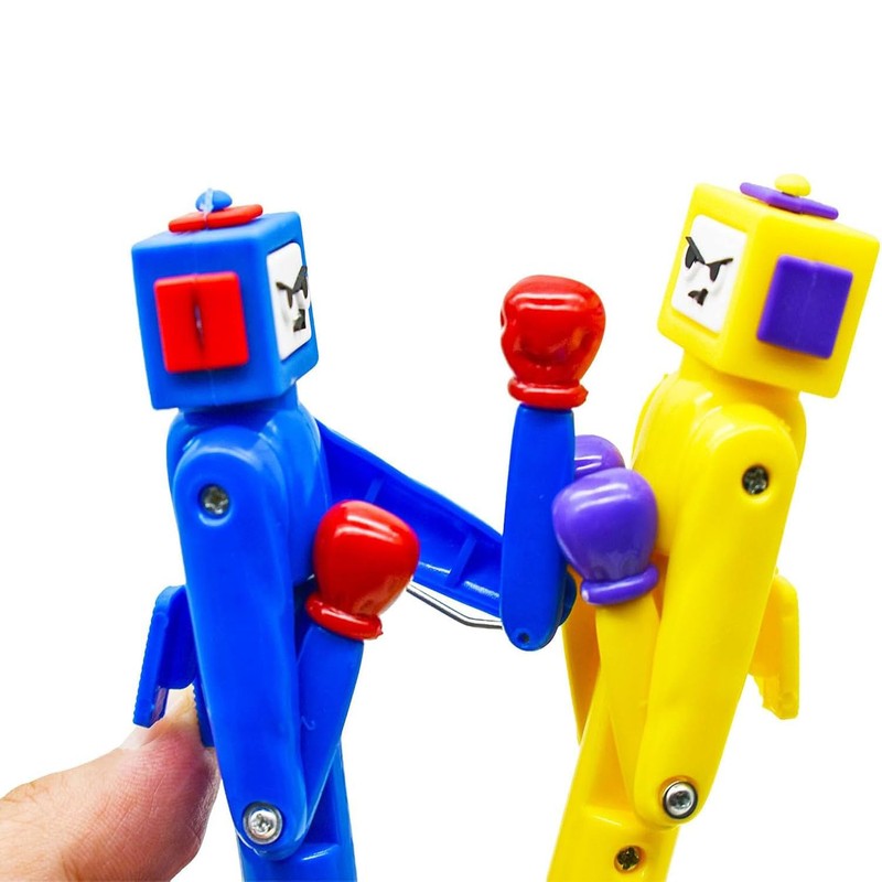 Maydahui 4-Piece Stylish Boxing Robot Ballpoint Pen, 0.04 inch (1.0