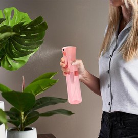 Portable Refillable Spray Bottle, Ergononic Design Atomizer with Continuous Spray Design, Multi-use Spray Bottle for Hair Styling, Skincare, Pet Grooming