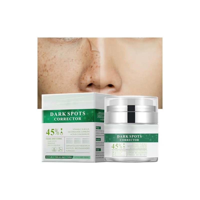 Quitamanchas para rostro y cuerpo, corrector de manchas oscuras con