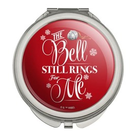 GRAPHICS & MORE Polar Express The Bell Still Rings for Me Compact Travel Purse Handbag Makeup Mirror