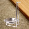 GoldNJade 304 Stainless Steel Single Ladle Holder Vertical Spoon Rest