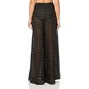 Ramy Brook Women's Standard GLORA Pant, Black/Gold Zig ZAG