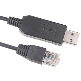 Mendouconert USB Programming Cable for Tait TM8000 TM8100 TM8200 TM9100 TM9300 TAIT 8-pin RS232 to RJ45 8P8C