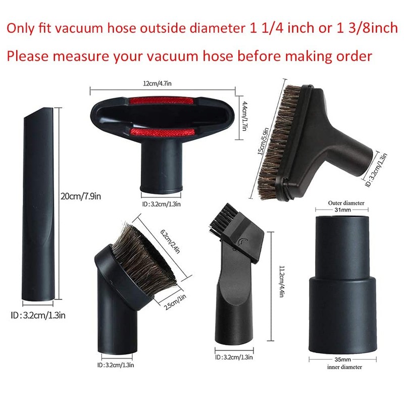 getalong Henry Hoover Accessories 32mm and 35mm Set of 6
