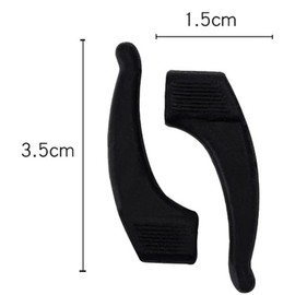 YANGWEN 12 Paar Silikon Ohrhaken für Brillen | Antirutsch Ohrpolster, Bügelüberzüge für Sonnenbrille & Sehbrille | Gläser Ohrhaken Halterung