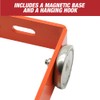 Lauco Paint-N-Stick Side View Mirror Stand Holder With Clamp, Autobody
