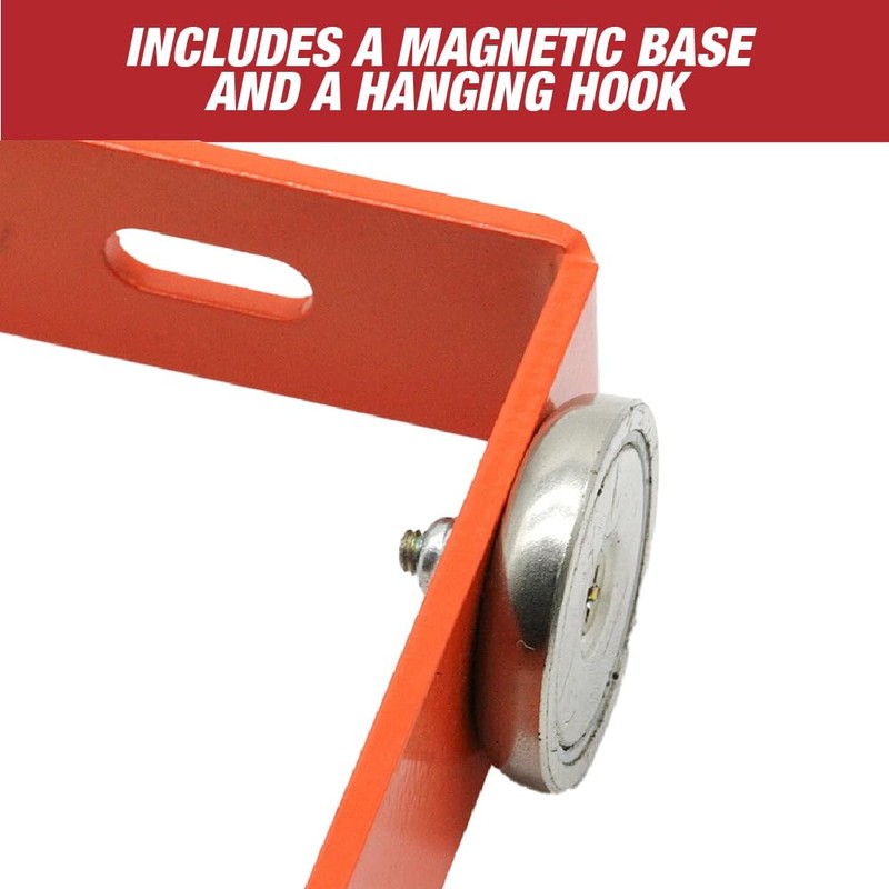 Lauco Paint-N-Stick Side View Mirror Stand Holder With Clamp, Autobody