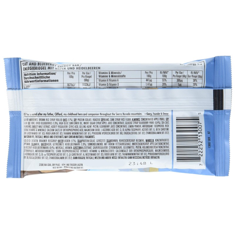 Clif Bar Energy Bar (Blueberry Crisp)