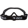 Trusco TSG-22BK Safety Goggles (Wide View) Black Frames