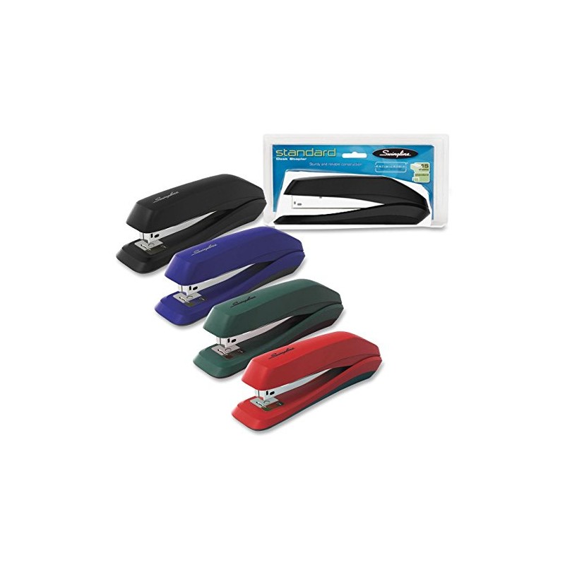 Swingline Stapler, Standard Desktop Stapler, 20 Sheet Capacity, Color Selected