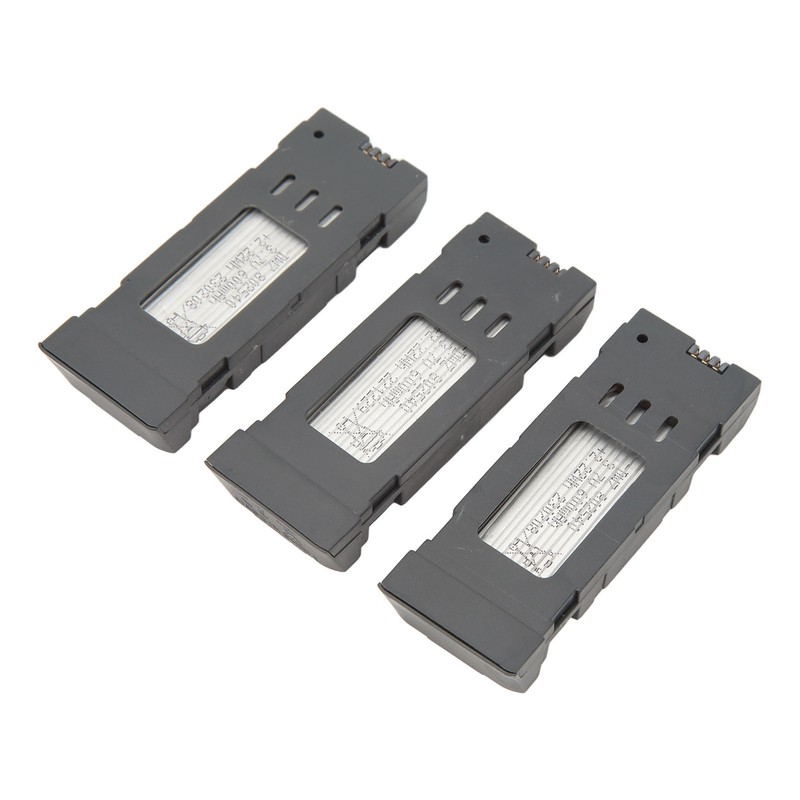 3pcs RC Plane Lithium Battery With 3 In 1 Charging