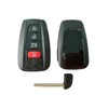 Smart Key for Toyota RAV4 Highlander 2020-2023, YIKEBALOG 4-Button Remote